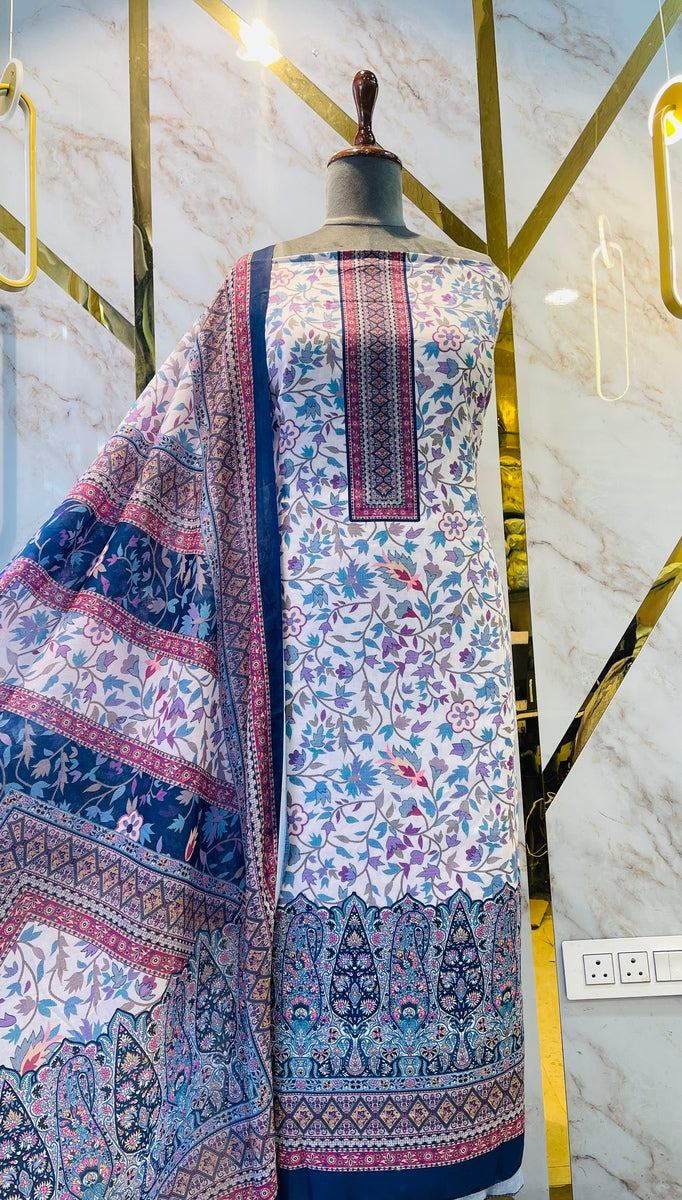 premium karigiri cotton suit