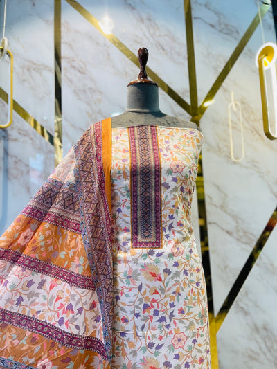 premium karigiri cotton suit