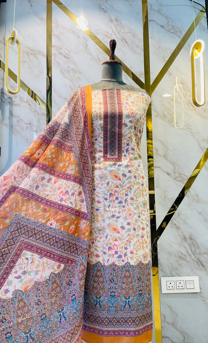 premium karigiri cotton suit