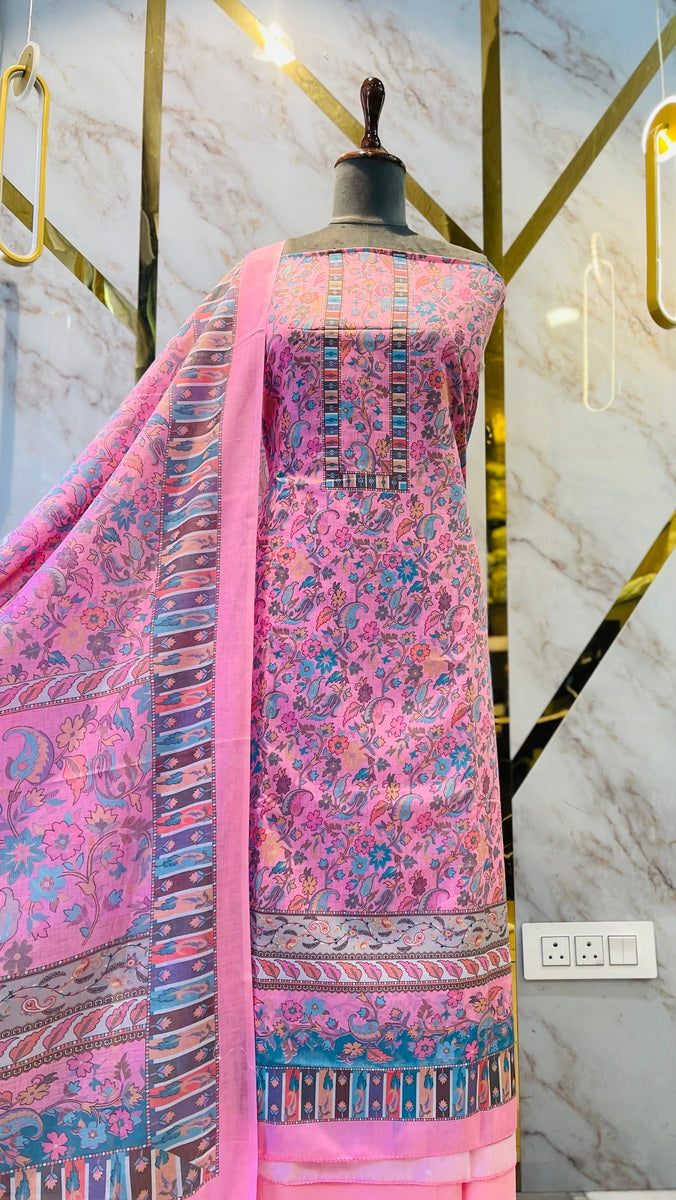 premium karigiri cotton suit