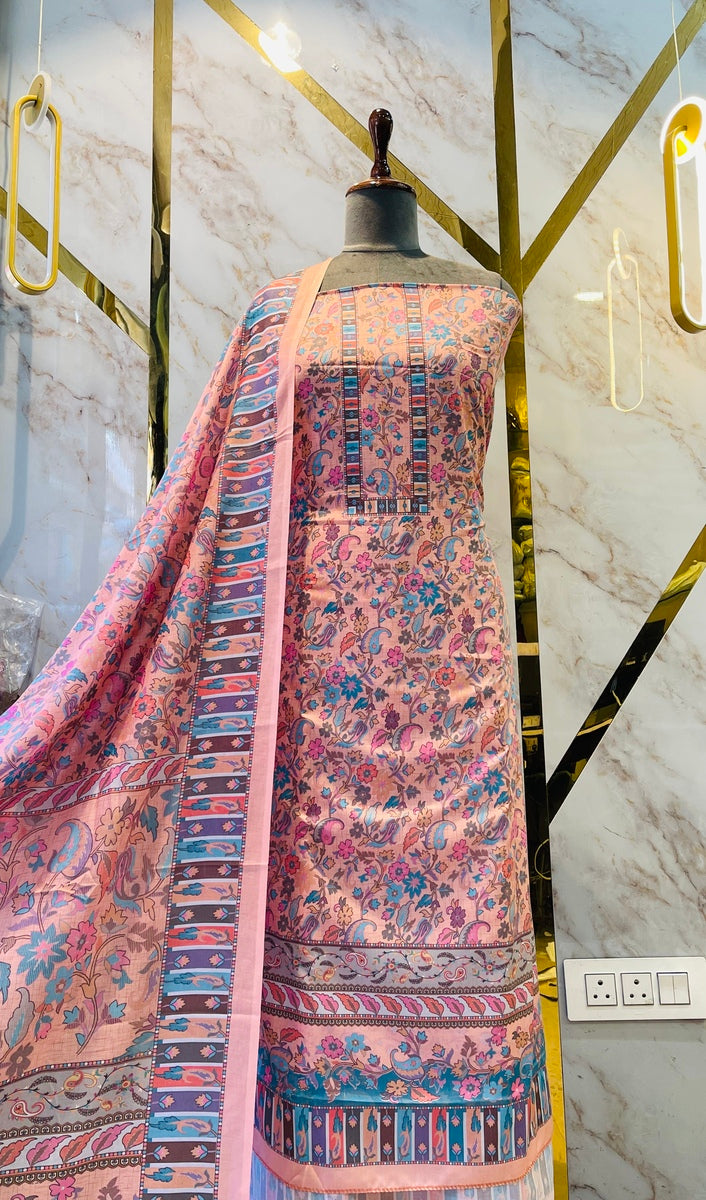 premium karigiri cotton suit