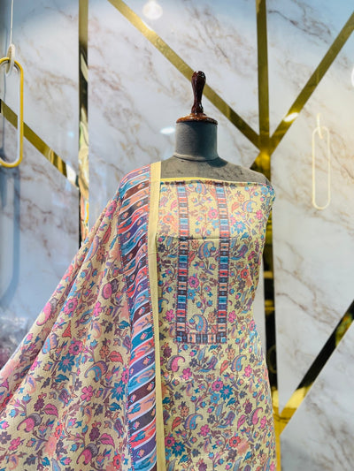 premium karigiri cotton suit