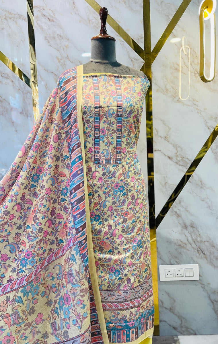 premium karigiri cotton suit