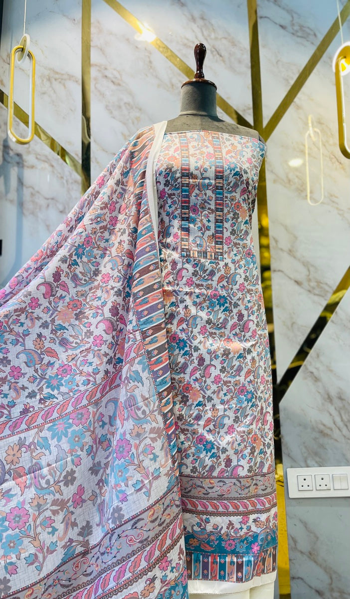 premium karigiri cotton suit