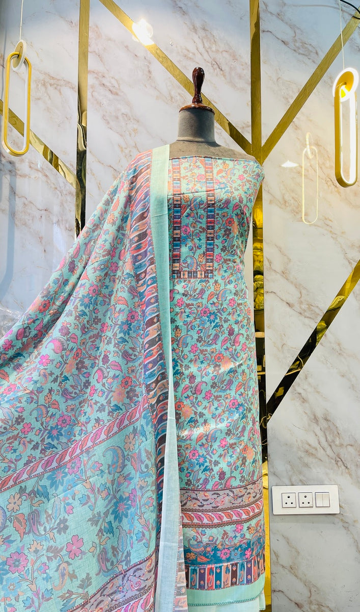 premium karigiri cotton suit
