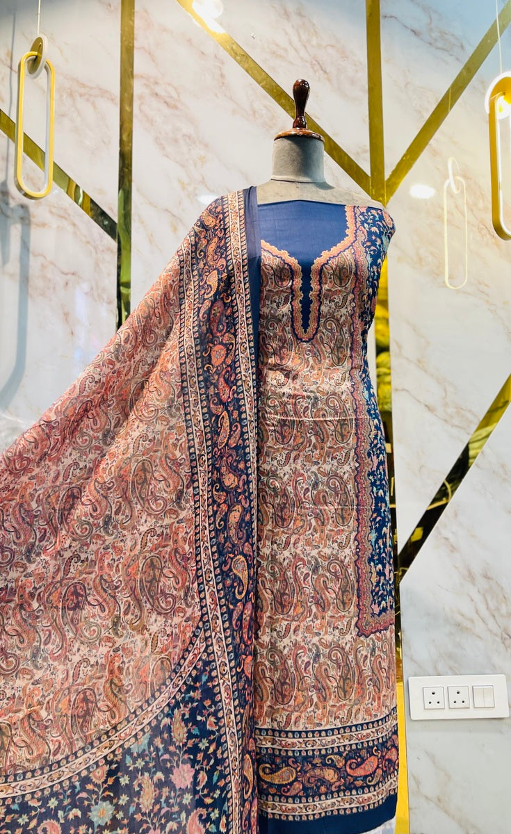 premium karigiri cotton suit