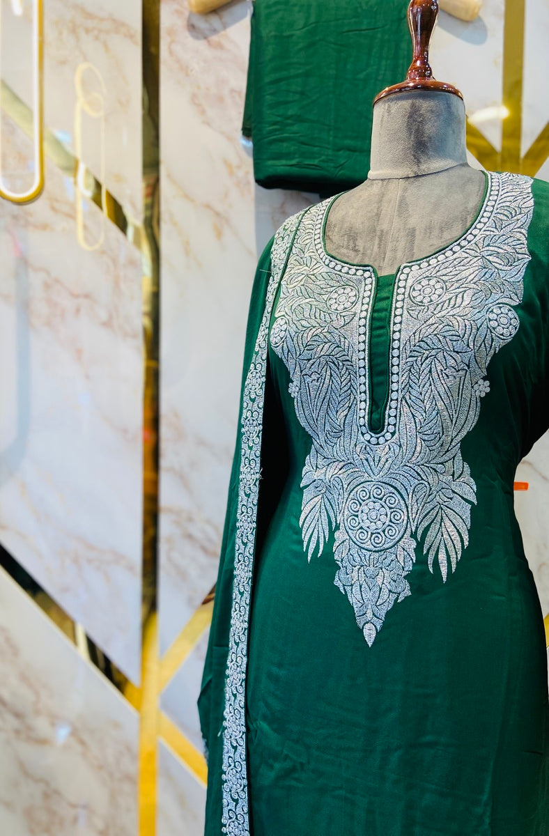 Kashmiri Woolen Suit, Kashmiri Tilla Suit, Kashmiri Pheran, Woolen Salwar  Kameez, Kashmiri Embroidery Suit, Traditional Indian Suit Kashmiri - Etsy | Embroidery  suits, Kashmiri suits, Clothes for women