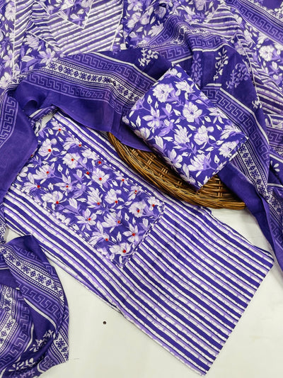 premium karigiri cotton suit