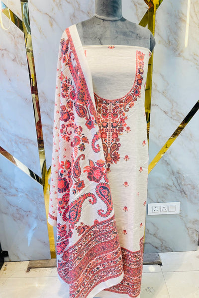 Premium kashmiri Pashmina kani Suit