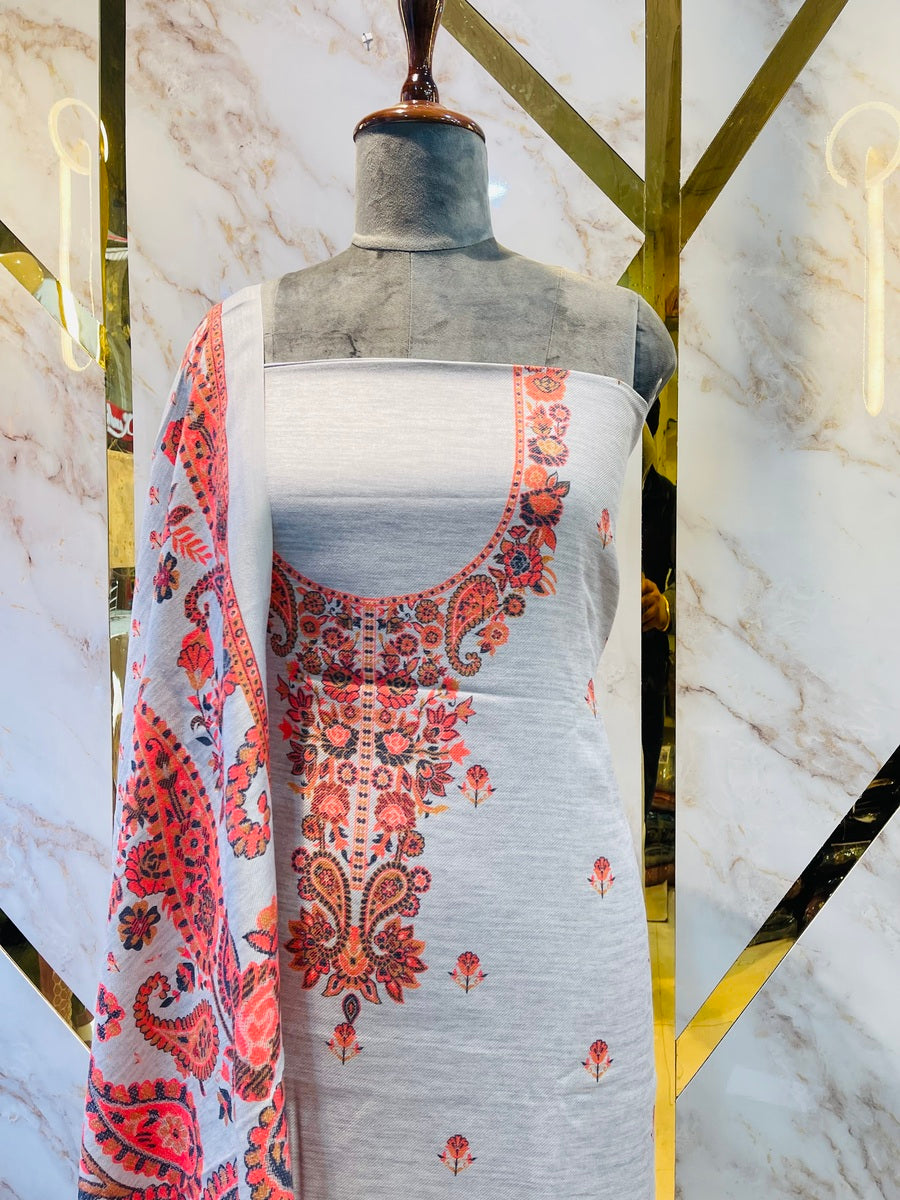 Premium kashmiri Pashmina kani Suit