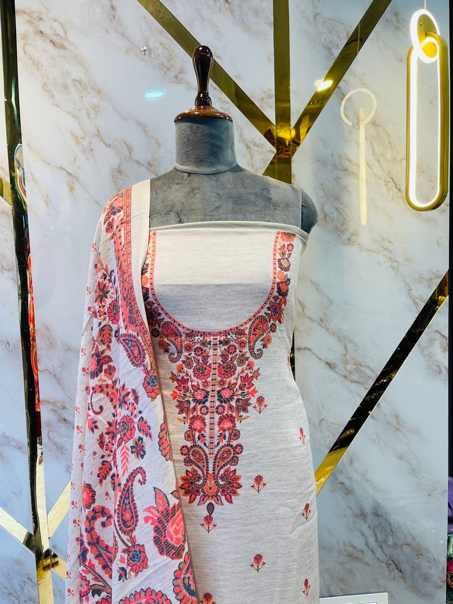 Premium kashmiri Pashmina kani Suit