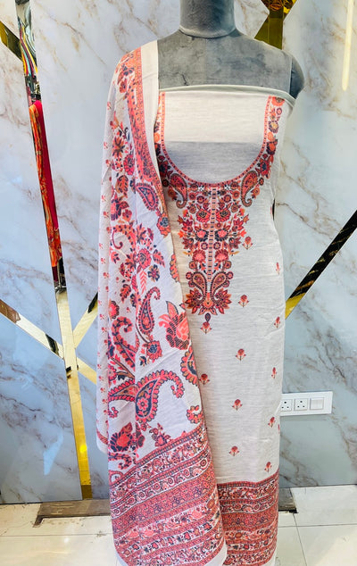 Premium kashmiri Pashmina kani Suit