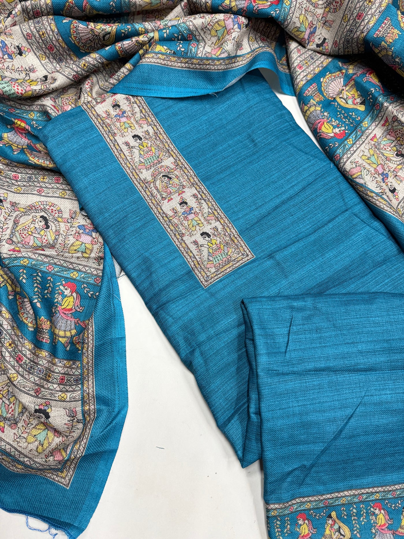 Premium Winter Pashmina Raja Rani Suit