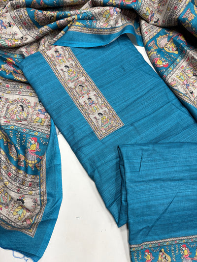 Premium Winter Pashmina Raja Rani Suit