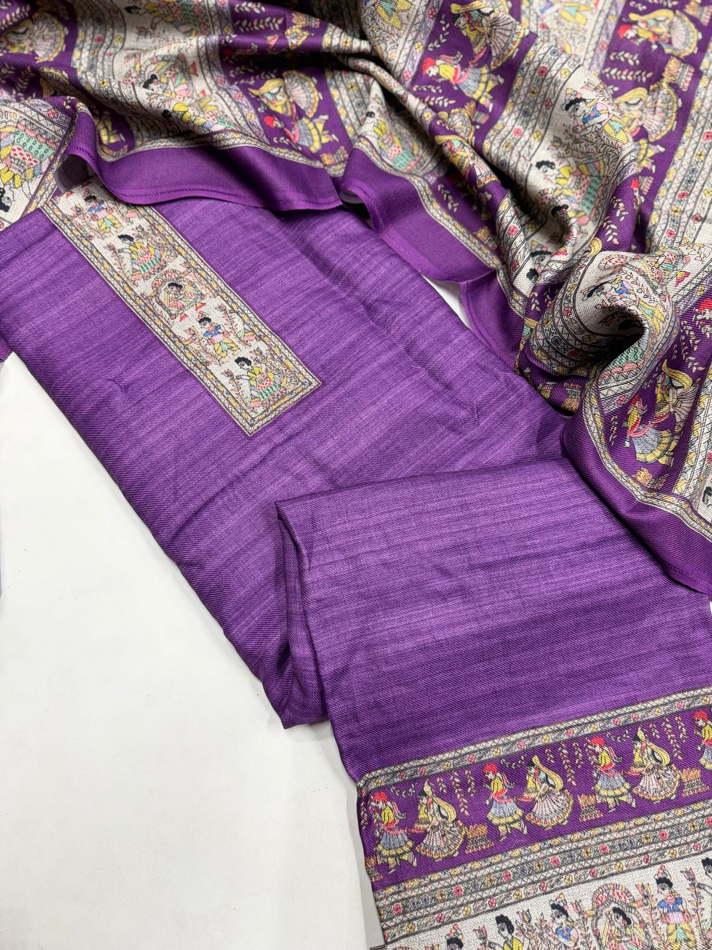 Premium Winter Pashmina Raja Rani Suit