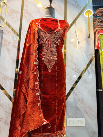 Premium  velvet  🥶 suit velvet bottom