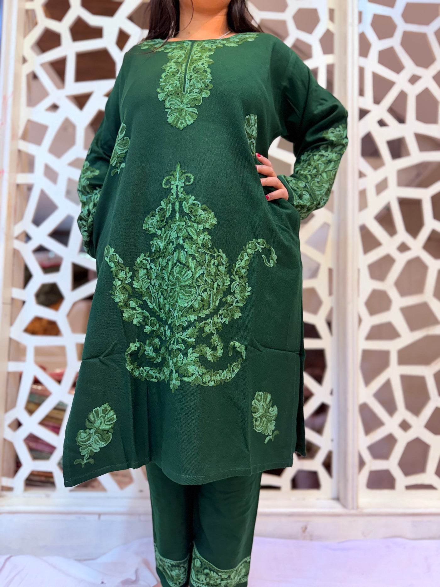 Premium winter 🥶 kashmiri cord set