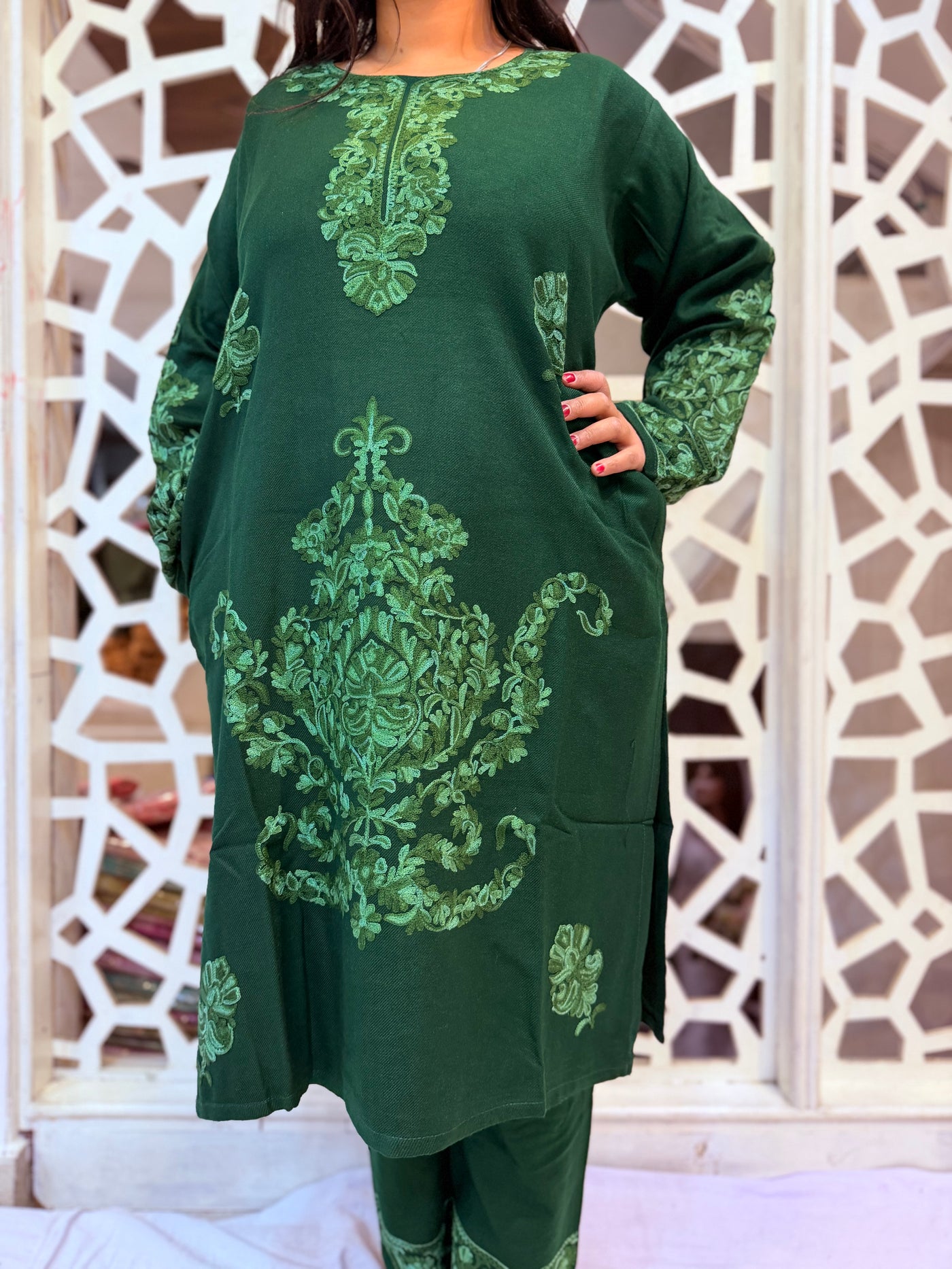 Premium winter 🥶 kashmiri cord set