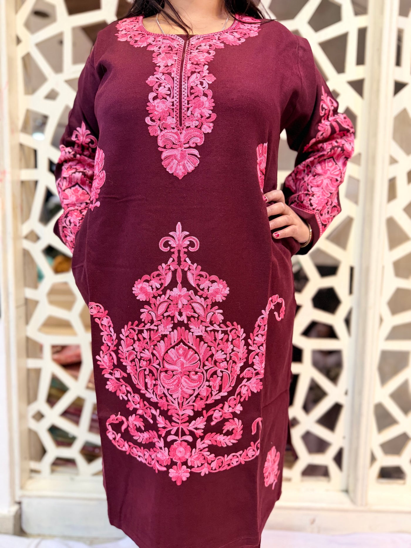 Premium winter 🥶 kashmiri cord set