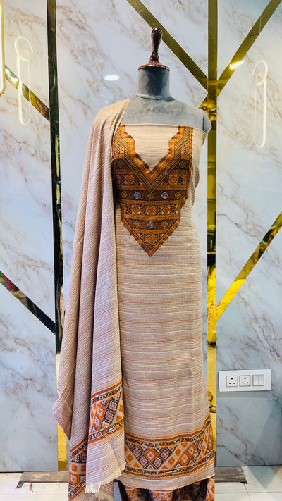 Premium Winter Kullu Suit (💯 % handmade powerloom )