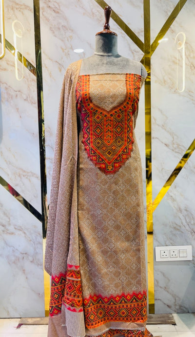 Premium Winter Kullu Suit (💯 % handmade powerloom )