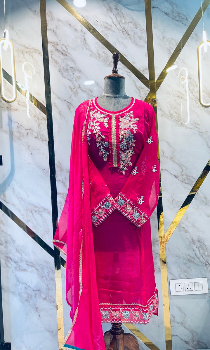 karwa chauth spl  Party Wear Suit❤️