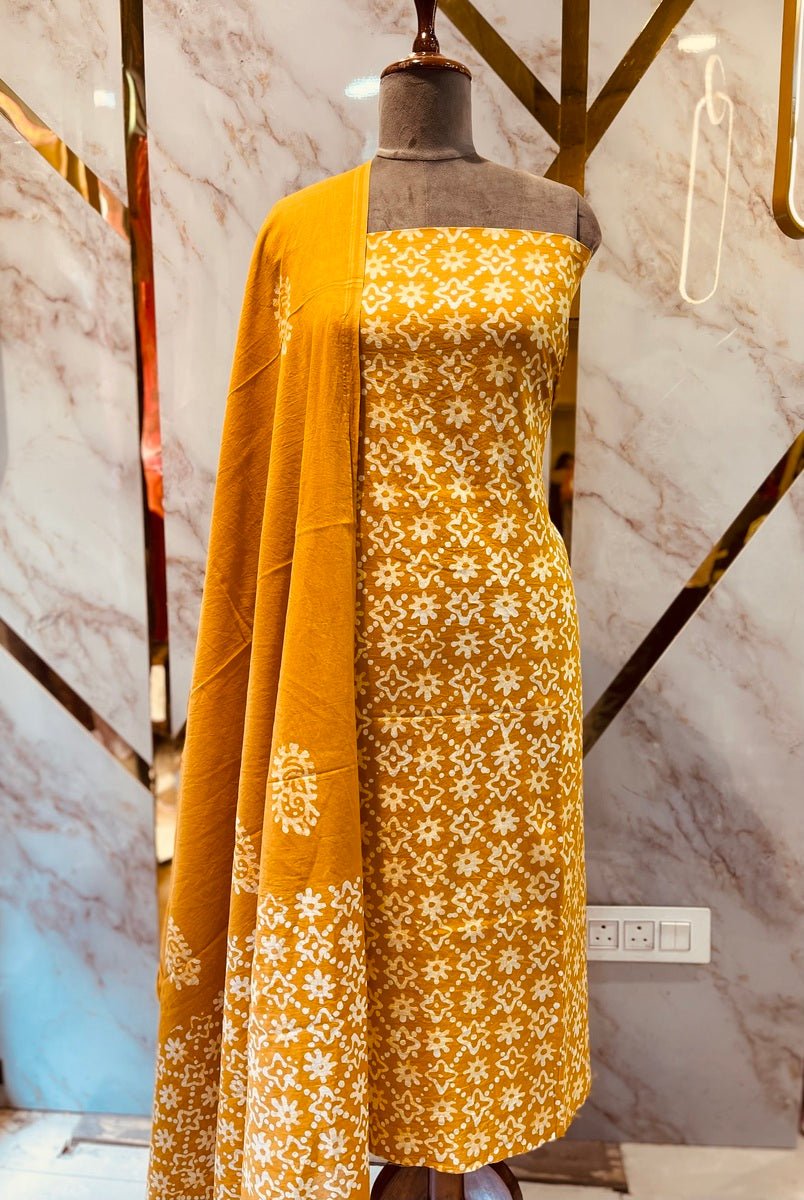 Premium vatik print cotton suits