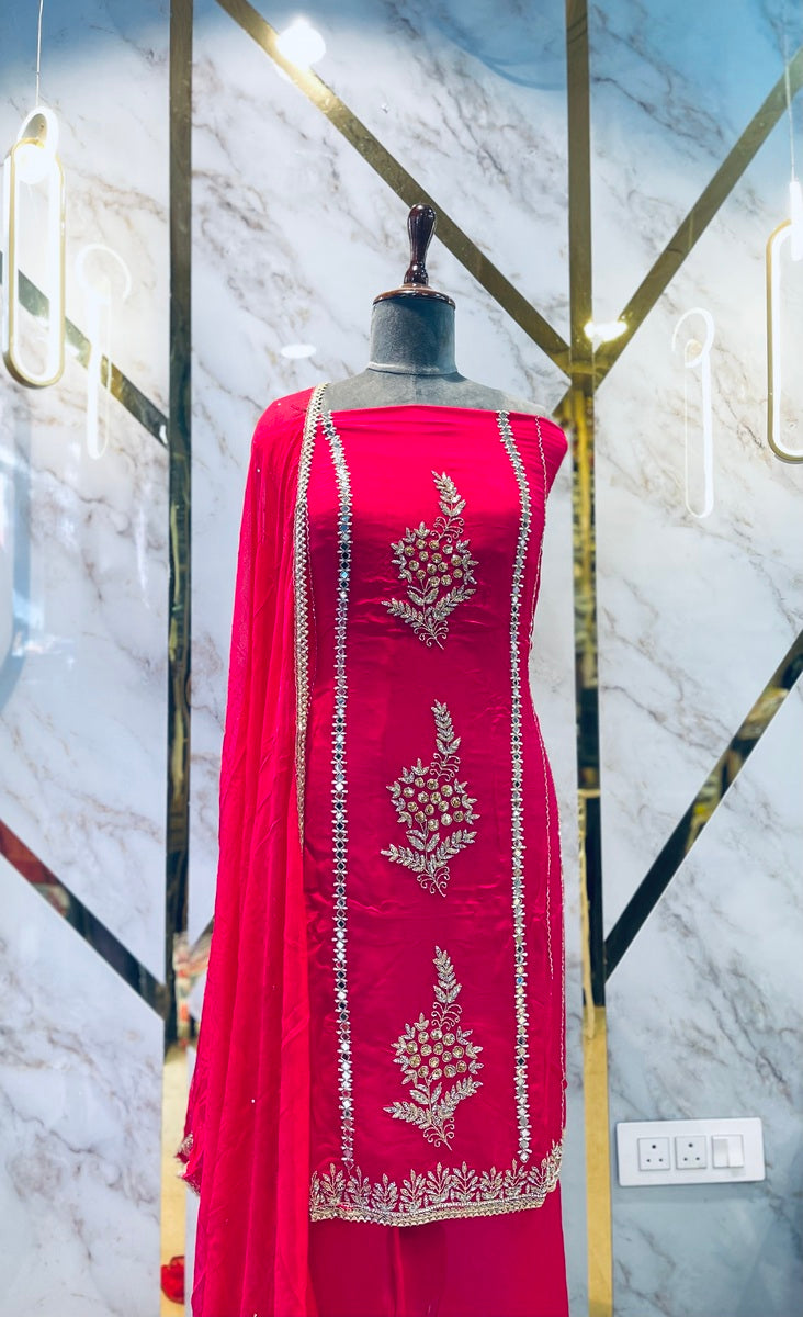 karwa chauth spl  Party Wear Suit❤️