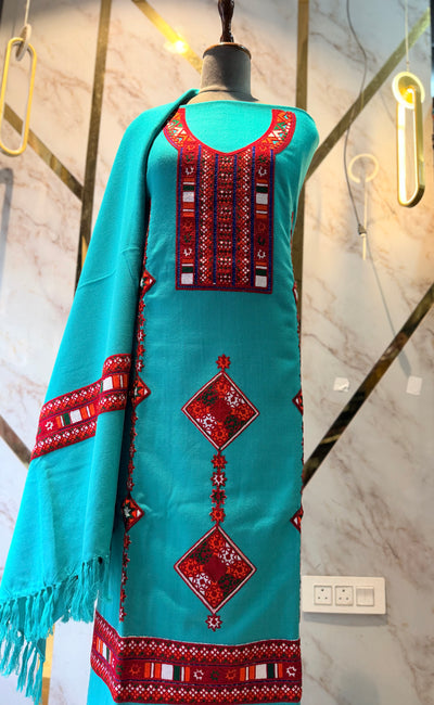 Pure winter 🥶 kinnauri temple Salwar🛕 (hand made ) suit