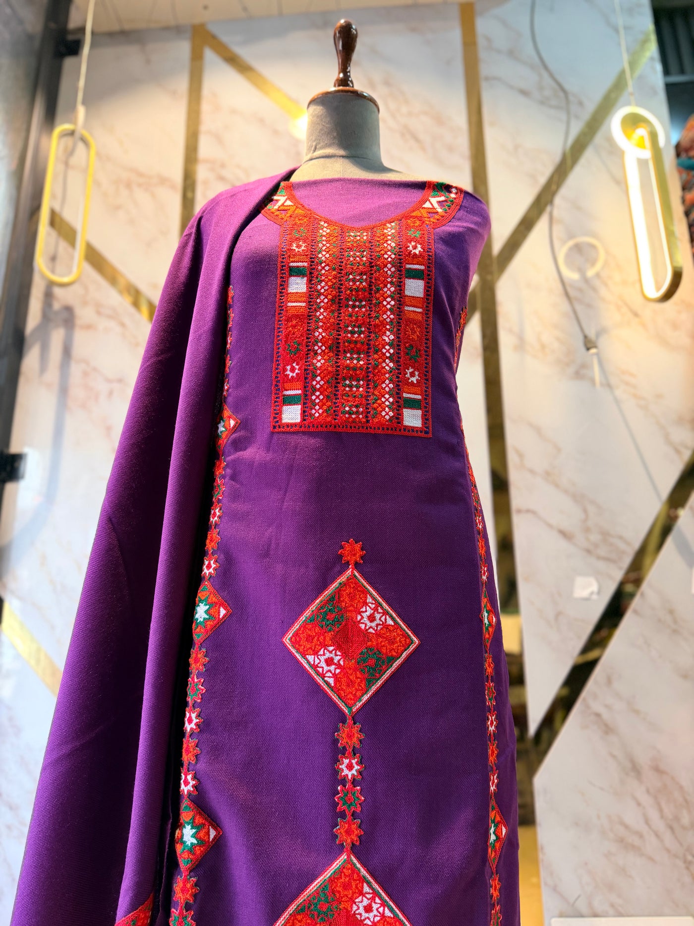 Pure winter 🥶 kinnauri temple Salwar🛕 (hand made ) suit