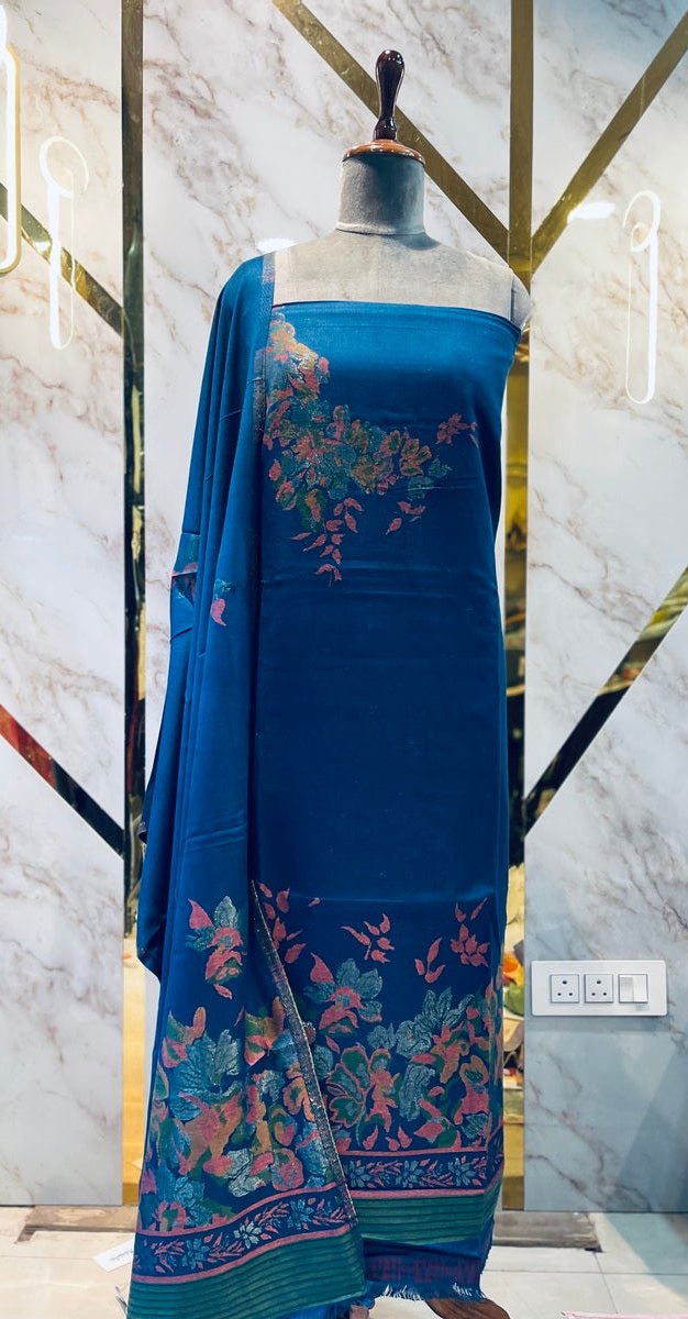 Premium Winter kani Suit(💯%Handmade powerloom)