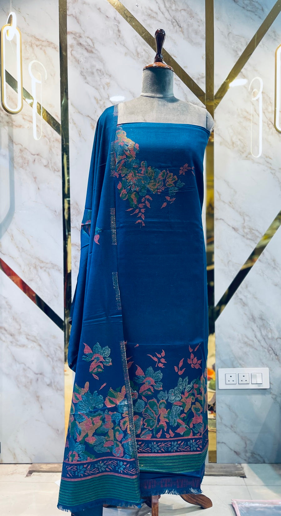 Premium Winter kani Suit(💯%Handmade powerloom)