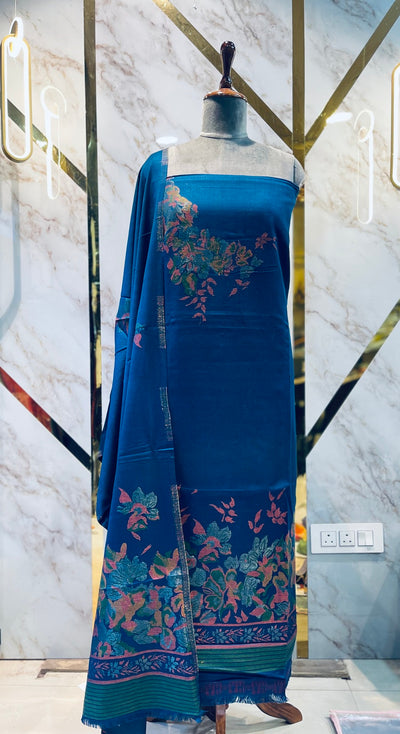 Premium Winter kani Suit(💯%Handmade powerloom)