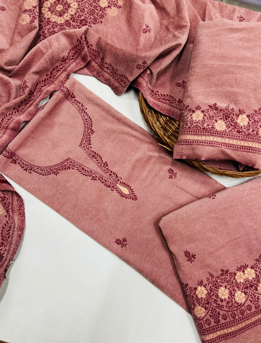 Premium  velvet  kani 🥶 suit velvet bottom