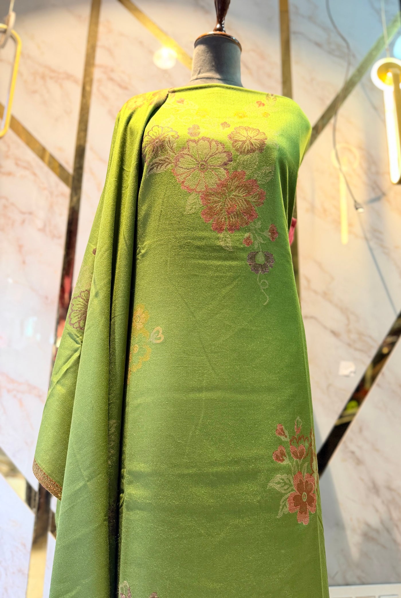 Premium kani Wollen Party Suits (100% Handmade)