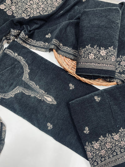Premium  velvet  kani 🥶 suit velvet bottom