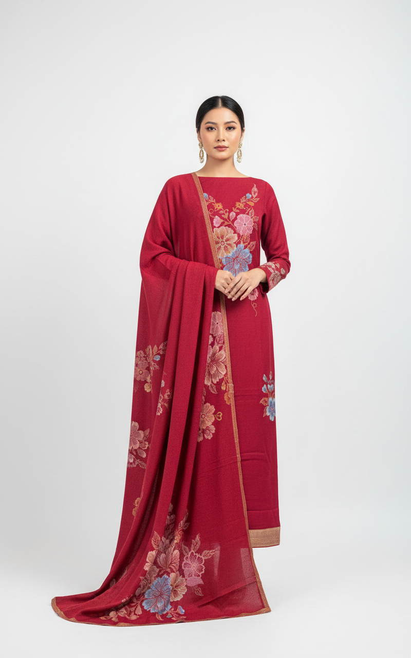 Premium kani Wollen Party Suits (100% Handmade