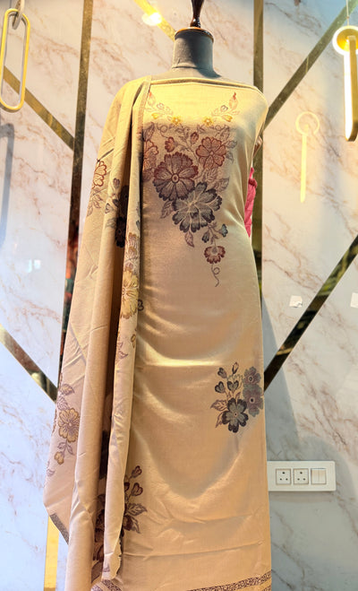 Premium kani Wollen Party Suits (100% Handmade)