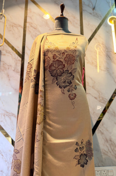 Premium kani Wollen Party Suits (100% Handmade)