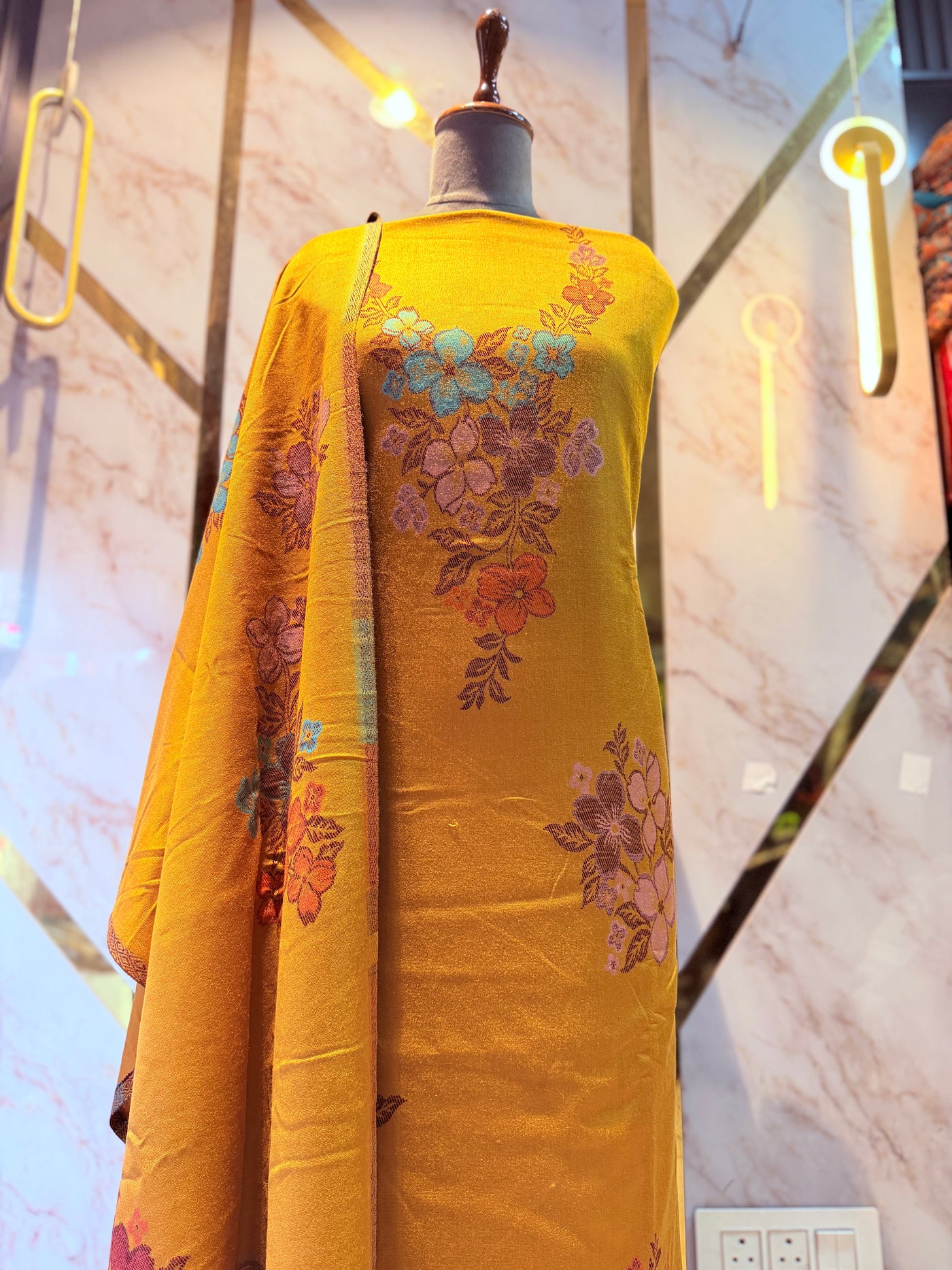 Premium kani Wollen Party Suits (100% Handmade)