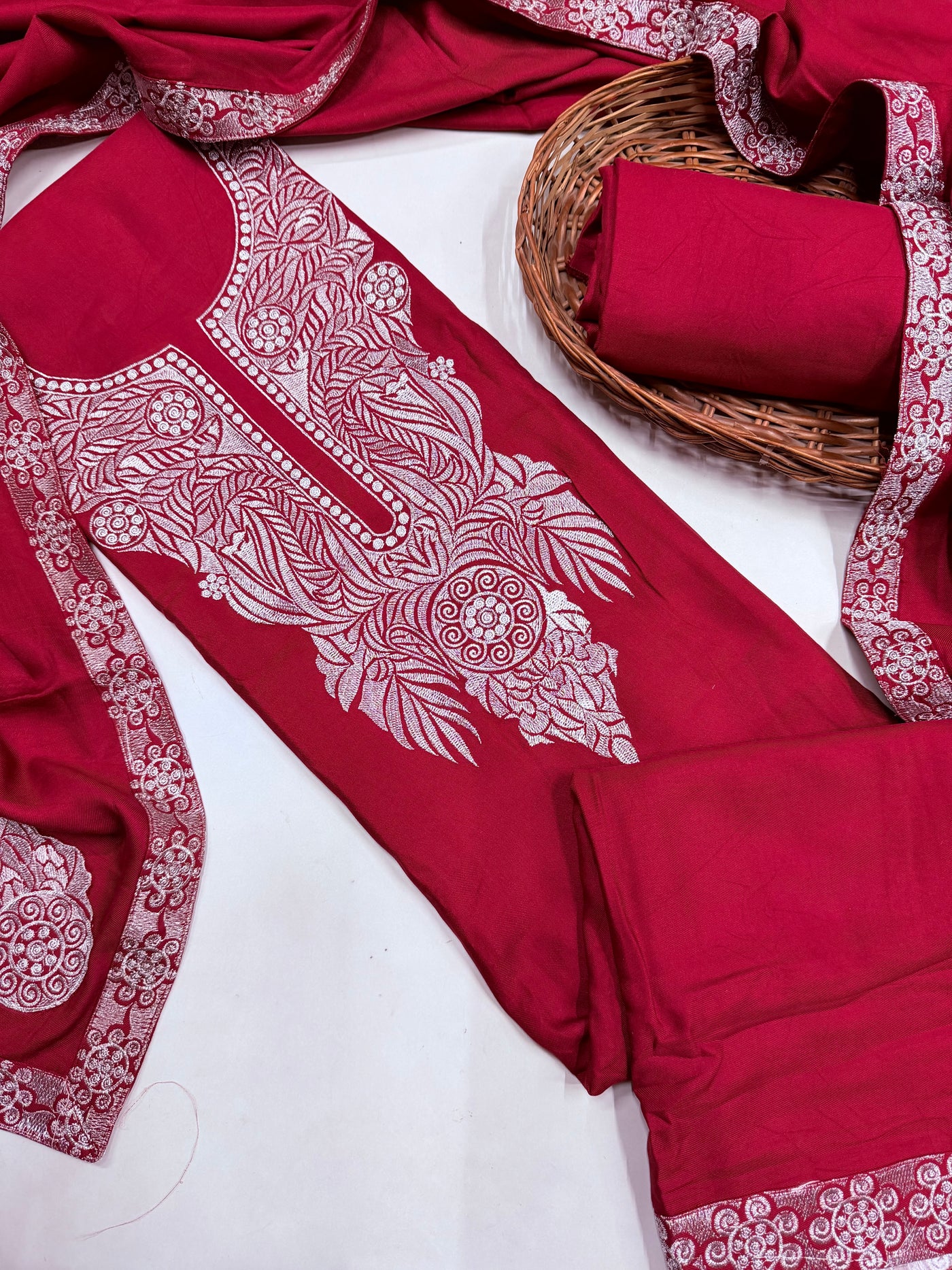 Kashmiri 🥶 winter pure suit (💯%handmade) 2025