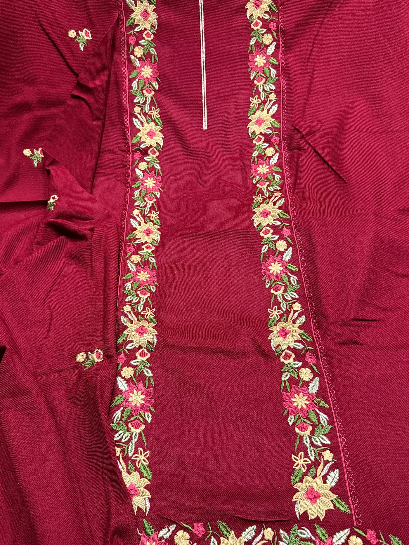 Kashmiri 🥶 winter pure suit (💯%handmade) 2025