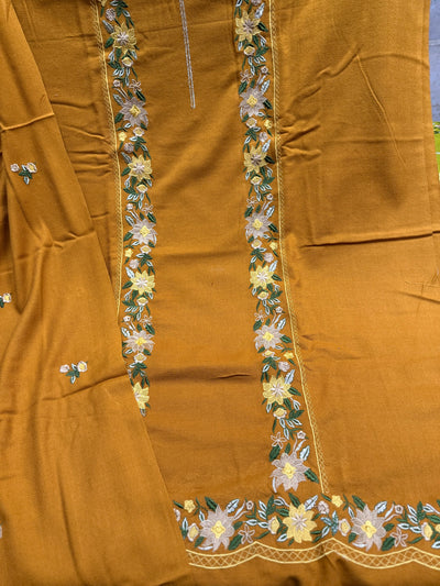 Kashmiri 🥶 winter pure suit (💯%handmade) 2025