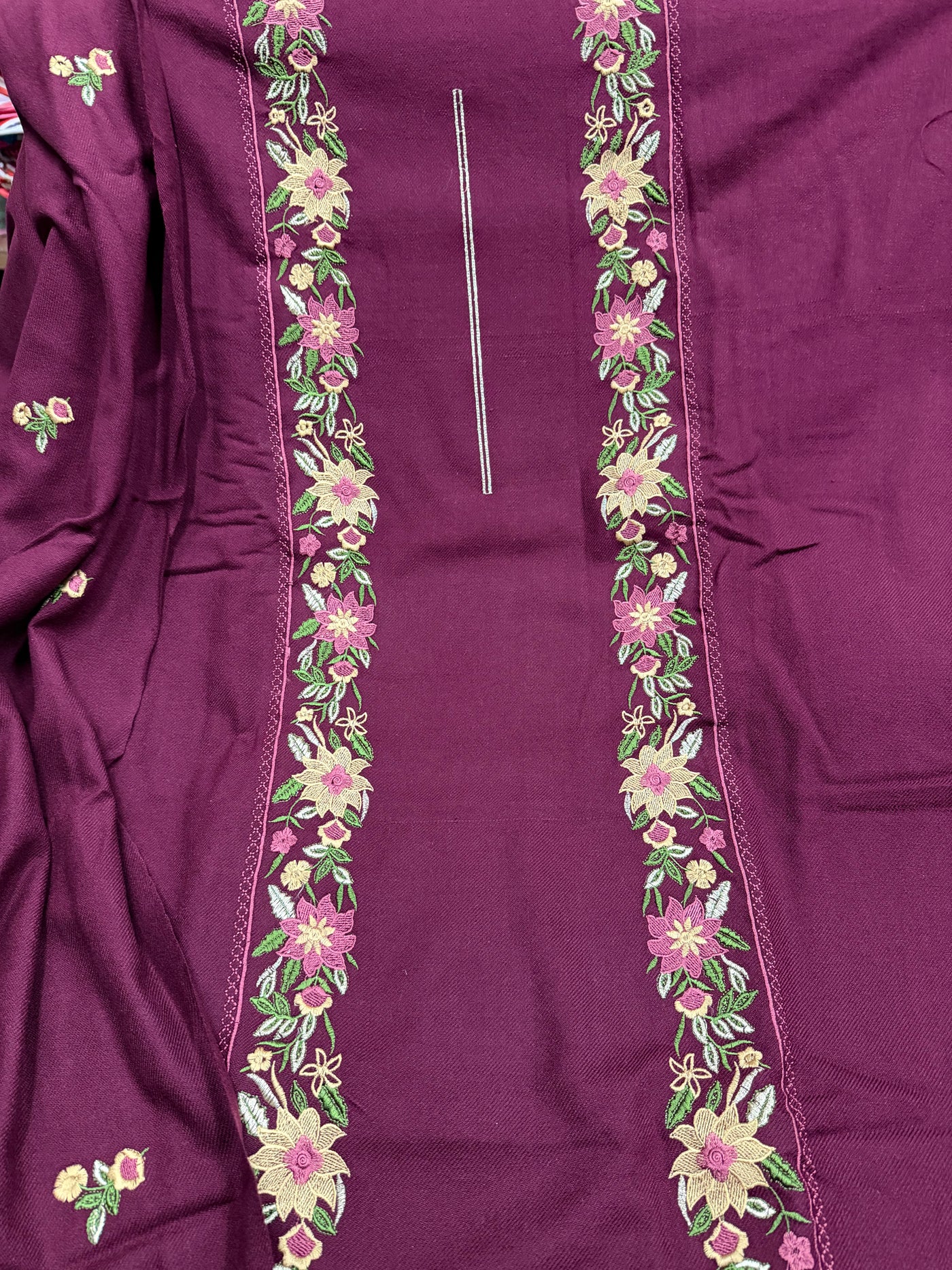 Kashmiri 🥶 winter pure suit (💯%handmade) 2025