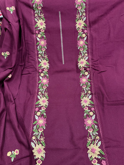 Kashmiri 🥶 winter pure suit (💯%handmade) 2025