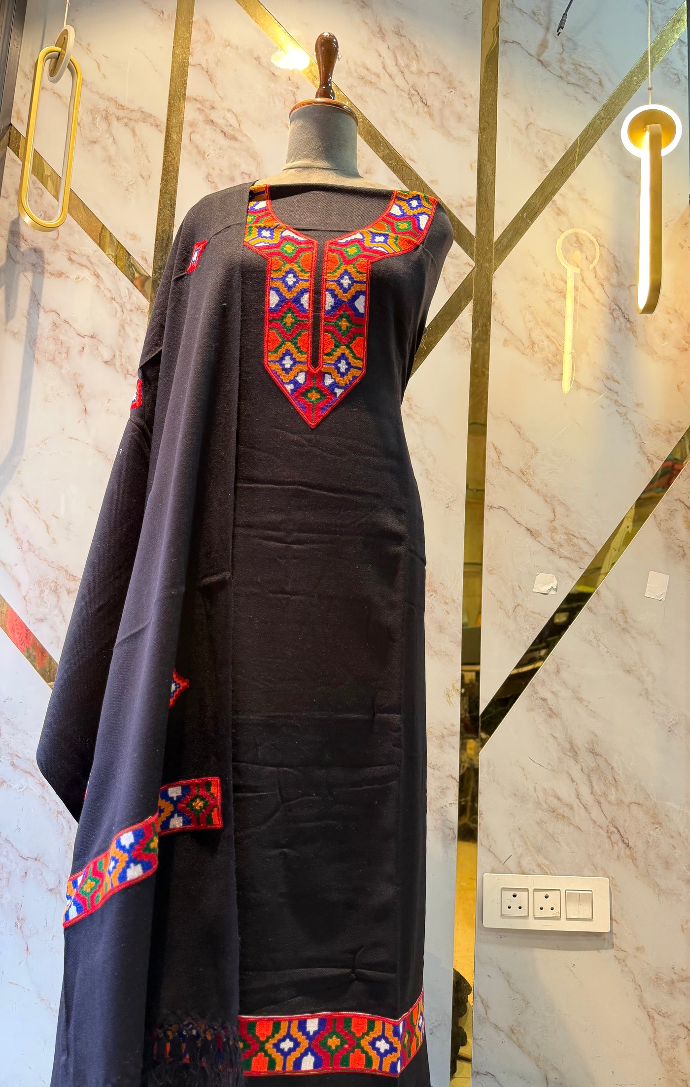 Pure winter 🥶 kinnauri temple 🛕 (hand made ) suit