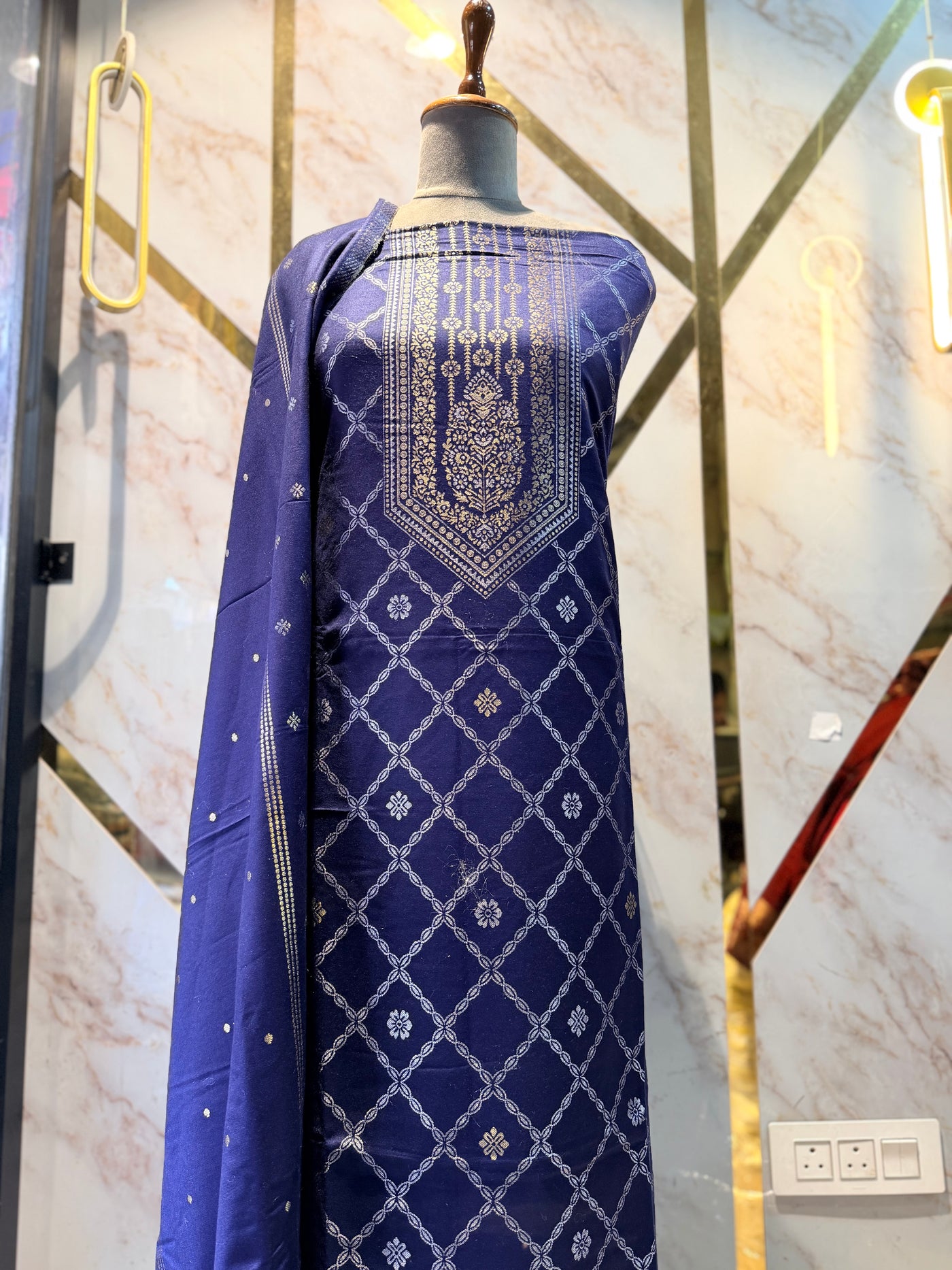 Premium kani Wollen Party Suits (100% Handmade)