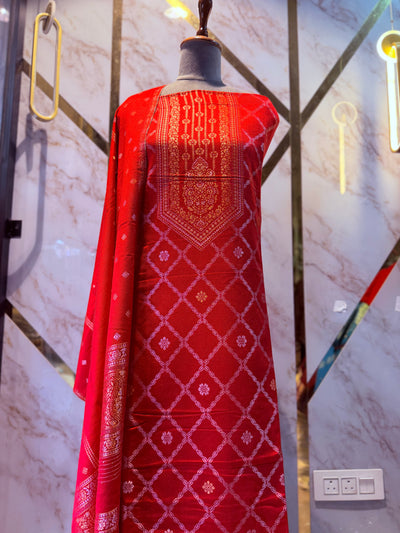 Premium kani Wollen Party Suits (100% Handmade)