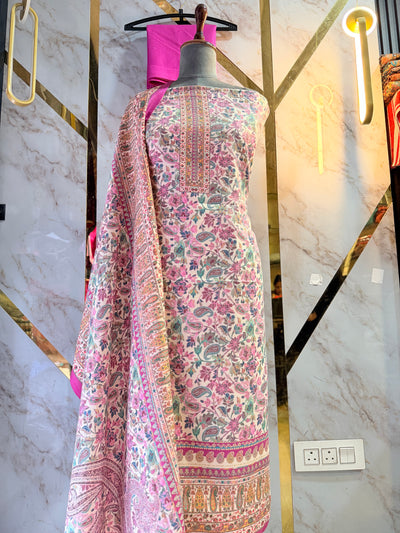 Premium Shimar Pashmina kani print Suit