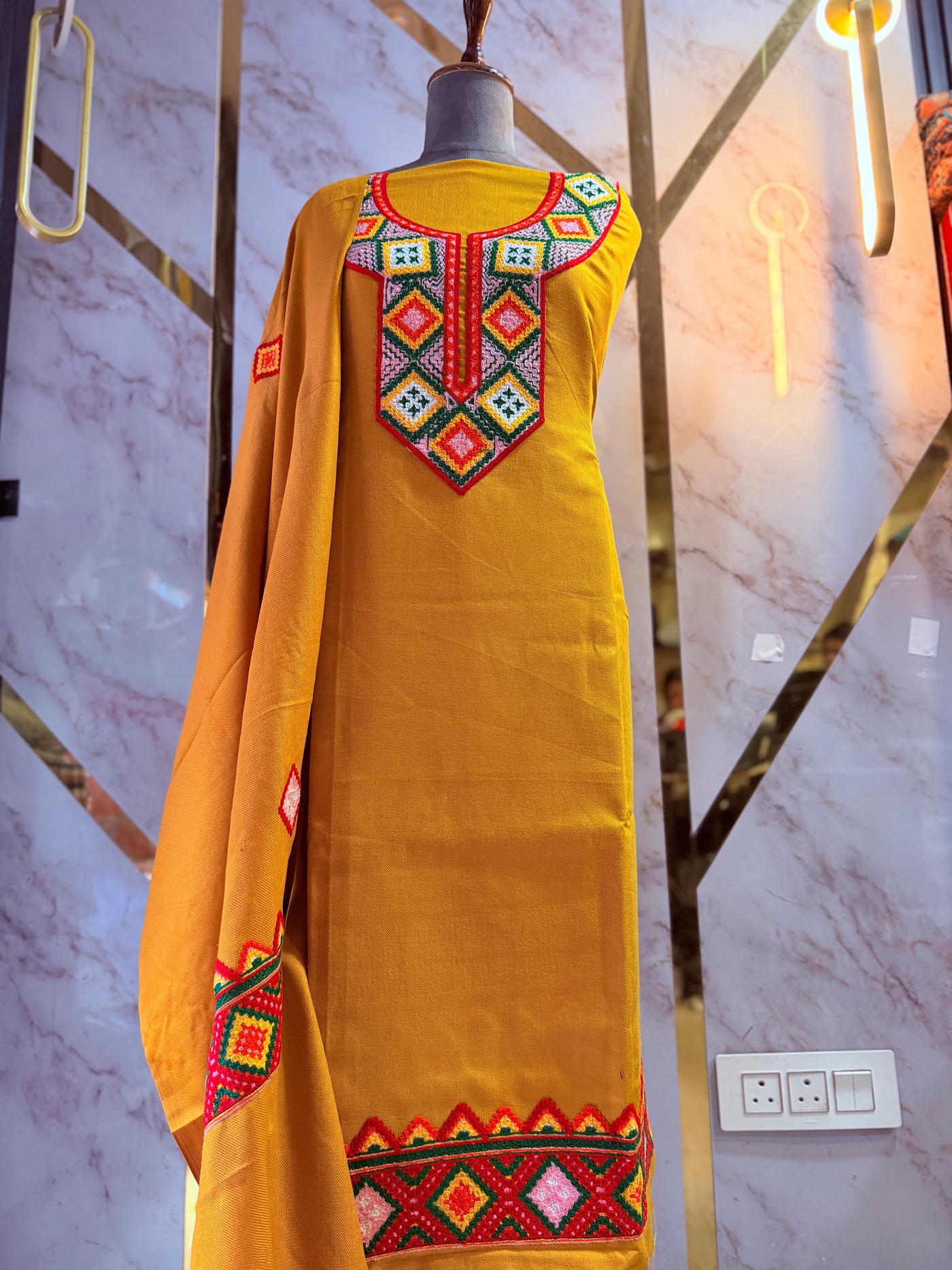 Pure winter 🥶 kinnauri temple 🛕 (hand made ) suit